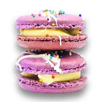Birthday Cake Macarons - 2pk